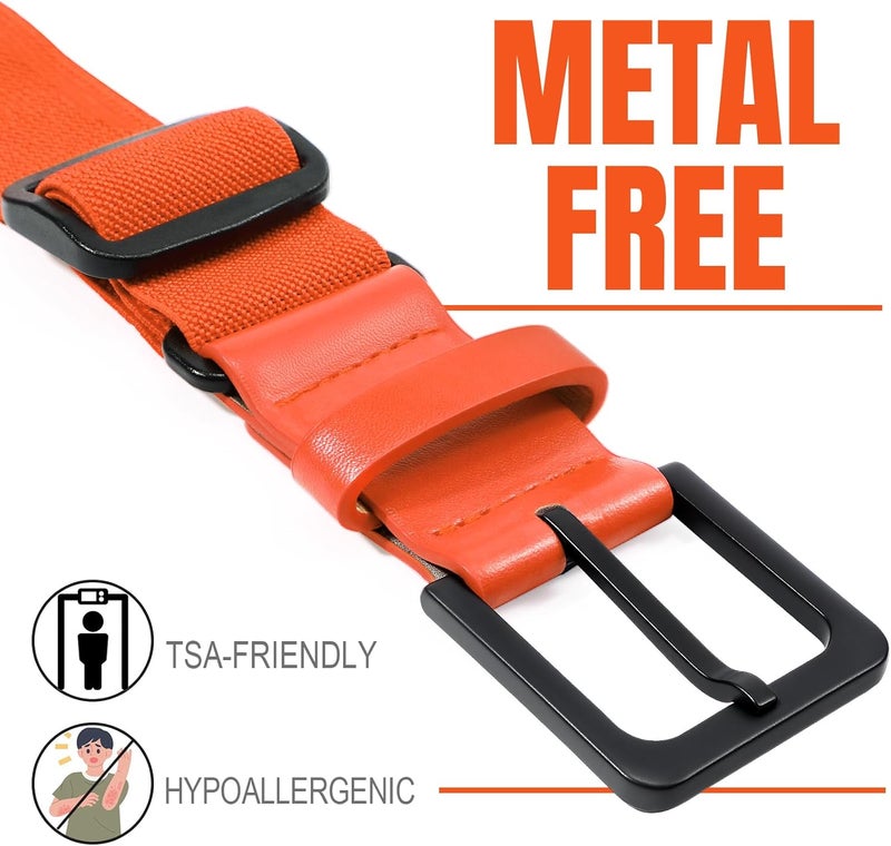 Werforu Baseball Socks and Non-Metal Nickel-Free Belt-Adjustable Belt with Non-allergic Plastic Buckle Softball Socks for kid - Image 2